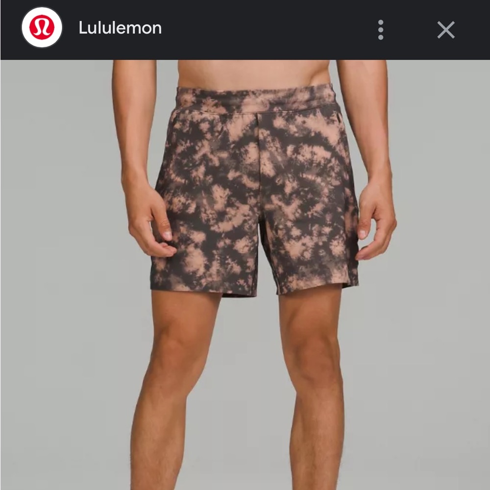 Men’s Lulu Lemon Balancer shorts size XL